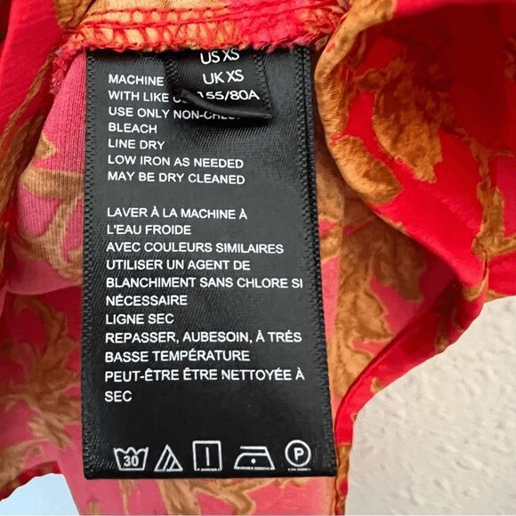 Urban Outfitters Orion Bustier Floral Mini Dress Size XS - Picture 10 of 10